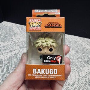 Funko Pocket Pop! Keychain- My Hero Academia, Bakugo